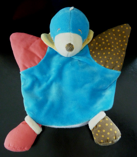 Doudou plat marionnette - plat,