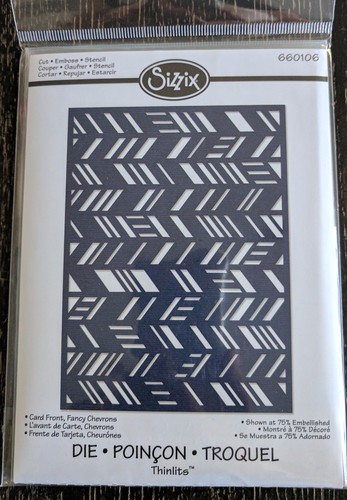 Carte avant sizzix thinlits - carte,