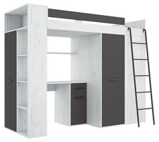 Armoire lit bureau d'enfants