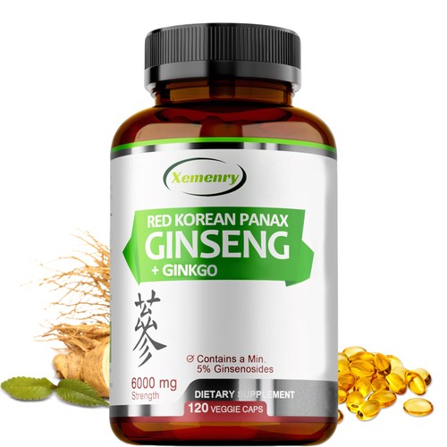 Red korean panax - red, ginseng