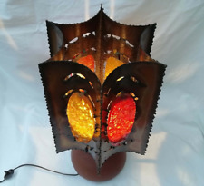 LAMPE BRUTALISTE signée