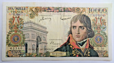 BILLET DE 10 000 FRANCS BONAPARTE MONNAIE FRANCAISE F.6-12-1956.F.