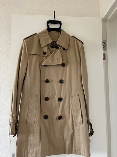 Trench coat burberry noir - trench-coat,
