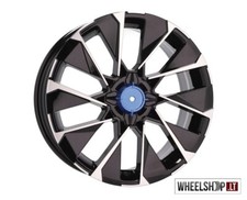 Renault Clio R16 4x100 jantes alliage 4x16 pouces 6.5J noir poli jantes NEUF