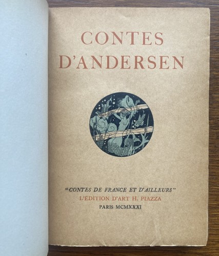 Contes andersen illustré - contes,