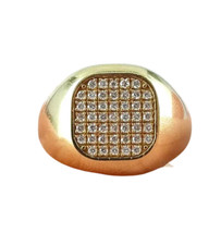 Taille 9 US 14K Or Homme Large