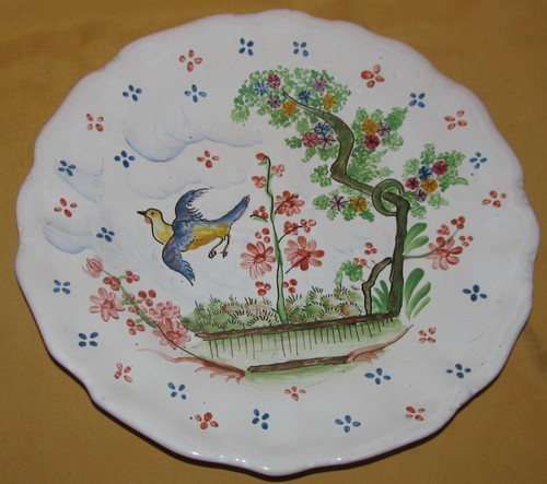 Assiette décoration faïence