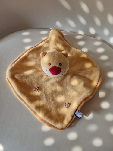 Doudou plat chat - doudou,