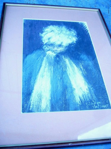 Dessin pastel personnage - pastel,