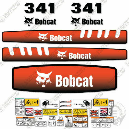Fits bobcat 341 decal kit - bobcat,