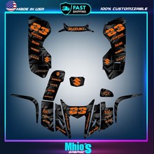 Kit Graphique Autocollants Stickers LTZ 400 Suzuki ATV UTV Quad 2003-2008, Pe...