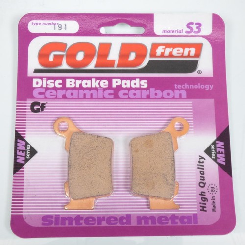 Plaquette frein gold fren - de,