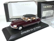 CITROEN DS 23 PALLAS Bordeaux et toit Noir NOREV 1:43