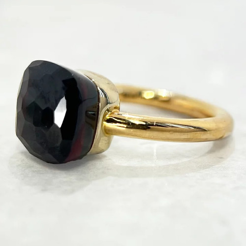 Pomellato nudo ring garnet k18 - garnet,