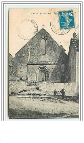 Chalou eglise 838 - l'eglise,