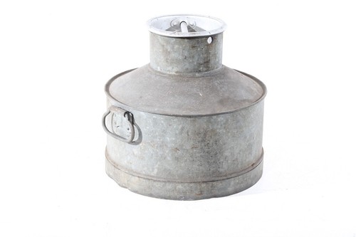 Ancien fût zinc avec - ancien,