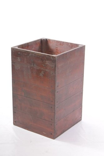 Vieux caisse bois - en,