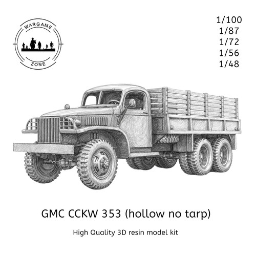 Gmc cckw 353 - gmc, (hollow