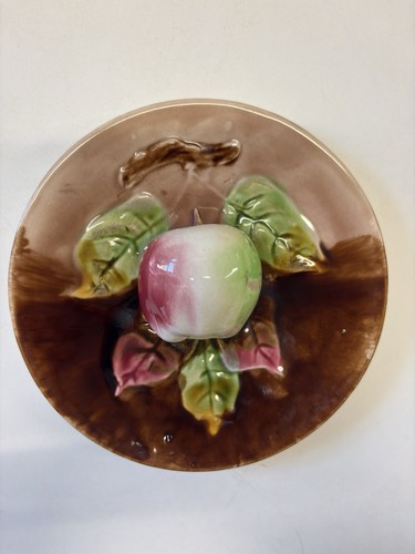 Assiette trompe oeil pomme - assiette,