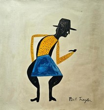 Tableau sur toile signé Bill