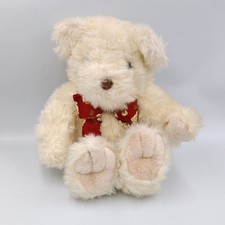 Peluche ours blanc créme
