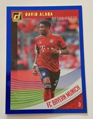 David alaba panini - alaba, 18-19