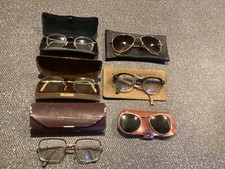 LOT 6 Anciennes paires de lunettes Vintage Design