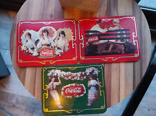 Lot de 3 tableaux Coca Cola
