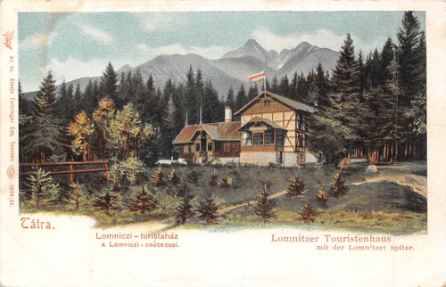 Cpa slovaquie tatra - /,
