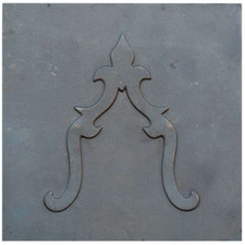 Plaque cheminée fonte - plaque,