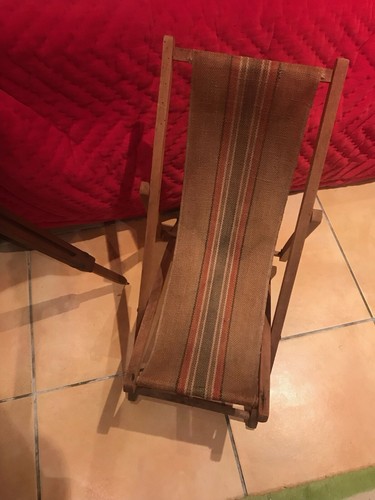 Chaise longue époque - chaise,