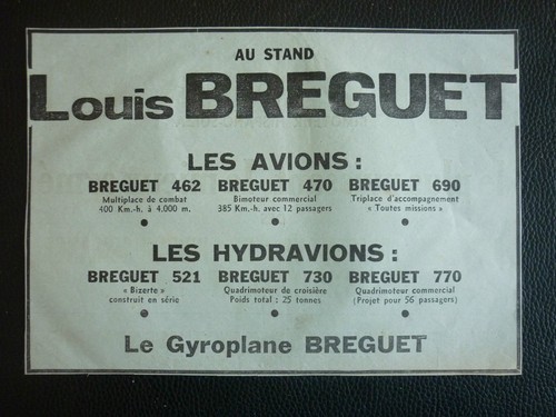 1936 pub louis - 11/1936, breguet