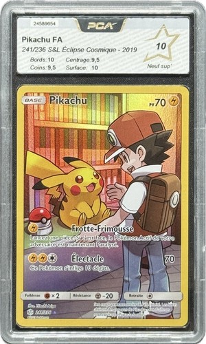 Carte pokémon pikachu - pokémon,