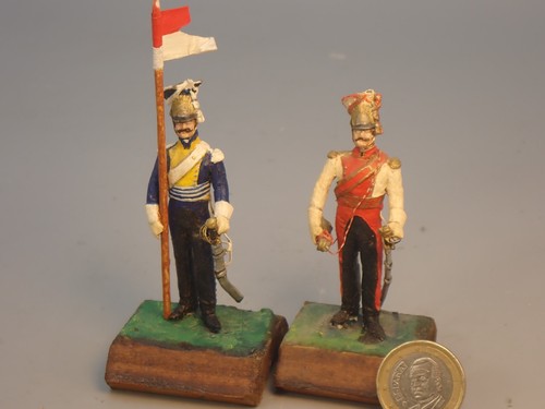 Plomb figurines artistes - artistes, sur