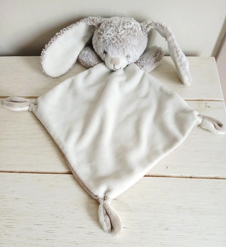 Tex baby doudou - lapin, plat