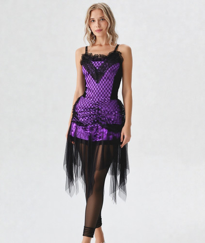 Robe corsage dentelle - robe, à