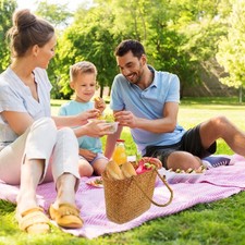 Panier Osier Pique Corbeille