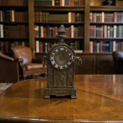 Pendule bronze style art - en,