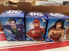 3 FIGURINES LUMINEUSES DC COMICS NEUVES JOKER FLASH GORDON WONDER WOMAN