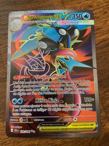 Carte pokémon méga - pokémon, méga-amphinobi
