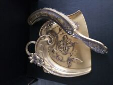  Service de table pelle brosse art nouveau décor floral