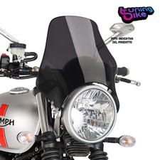 PUIG SAUTE VENT NAKED POUR YAMAHA YBR125/CUSTOM 05-13 FUME FONCE