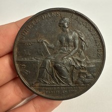 Médaille Sûreté Dans La Confiance Caisse Des Comptes Établie En 1776