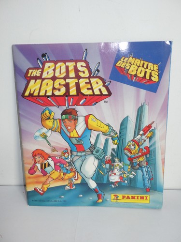 Album vintage panini the bots - album,