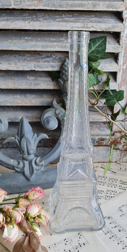 Ancienne bouteille forme tour - ancienne,