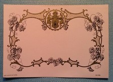 Ancienne Étiquette de liqueur d'étiquette d'échantillon Label (étiquette)