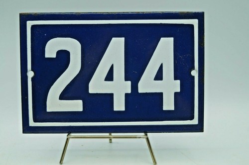 Ancienne plaque emaillee - ,