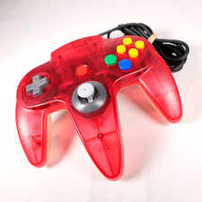 Manette Pad Controller Nintendo 64 N64 Officiel NUS-005 Clear Red Jap Japan 3