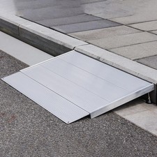 Rampe d'accès pour fauteuil roulant antidérapante, multifonctionnelle,