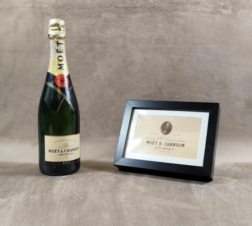 étiquette champagne moet - Étiquette,